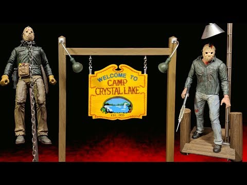 CAMP CRYSTAL LAKE Accessory Set NECA Friday The 13th JASON VOORHEES NOT INCLUDED 