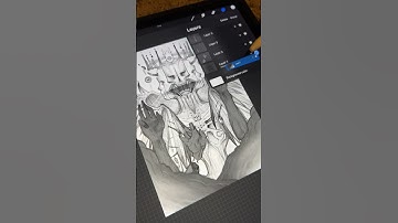 sketching with the soft pastel brush in Procreate