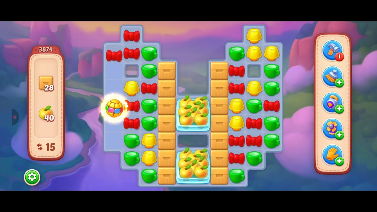 Getting free Boosters for 30 minutes! Homescape level 3871-3880 all free Boosters use 