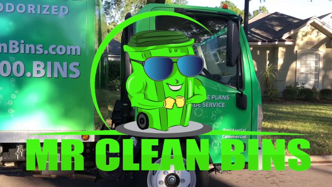 Trash Bin Cleaning Process - YouTube