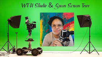 Greenscreen for Beginners 2020 and My Home Studio Small Space Studio Tour