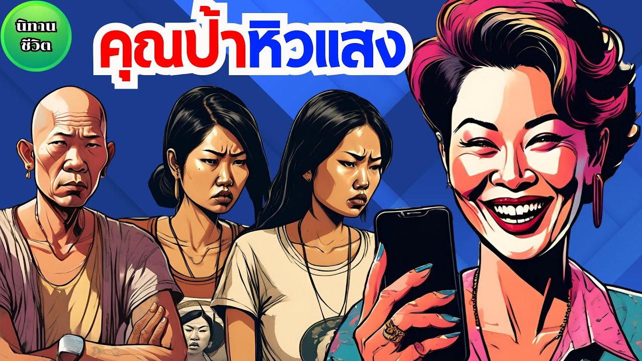 นิทาน คุณป้าหิวแสง เมื่อแยกชีวิตจริงกับโลกออนไลน์ไม่ออก เพราะอยากเฉิดฉาย หน้าบ้านชื่นมื่นหลังบ้านพัง