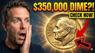 Rare Error Roosevelt Dimes Just Sold for $350,000 Each – Check Your Pocket Now!