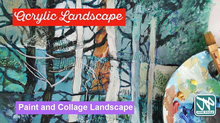 Acrylic Woodland Scene Inspired by Judith Bergerso...