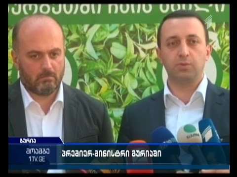 პრემიერმინისტრი დღეს გურიას სტუმრობდა