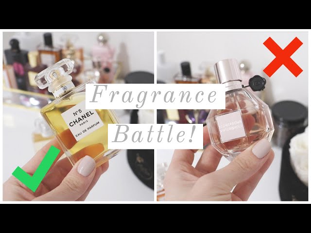 Chanel Perfume Bottles: Real Chanel No. 19 Poudre vs. Fake Chanel No. 19  Poudre