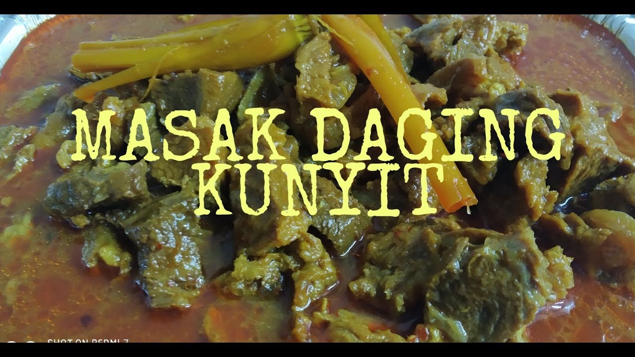 Daging Masak Kunyit Berkuah / Table for 2.... or more Turmeric Stir