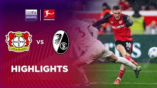 Thumbnail for Bayer Leverkusen v SC Freiburg | Bundesliga 24/25 | Match Highlights