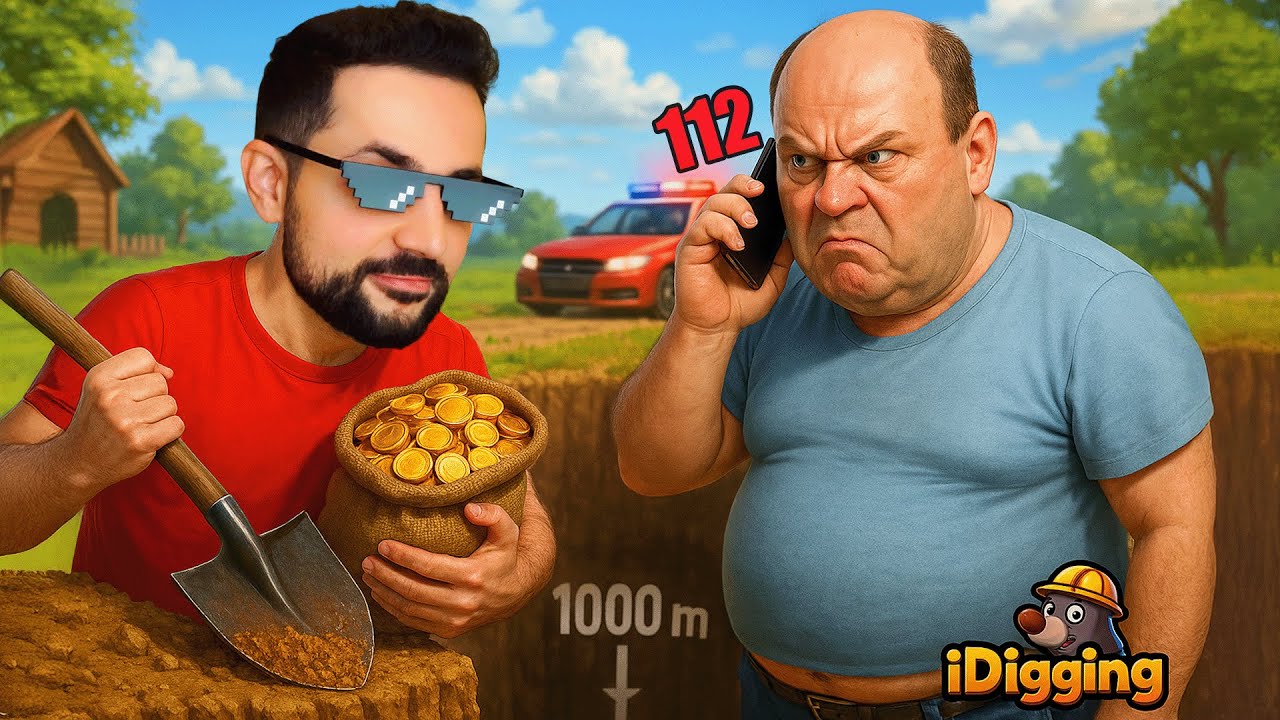 Sap Groapa de 1000M in Gradina *Vecinu’ suna Politia*