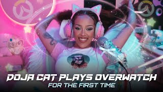 DOJA CAT PLAYS OVERWATCH FOR THE FIRST TIME screenshot 5