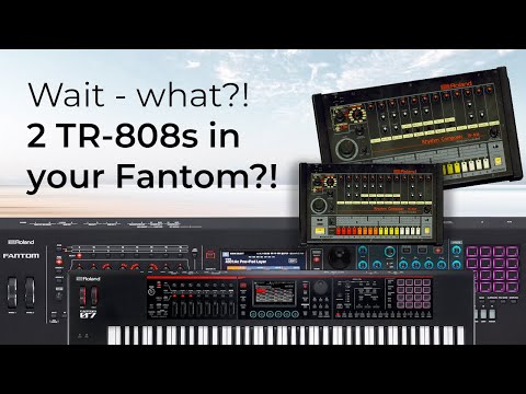 Video How to have 2 x TR-808s in your Roland Fantom or... - youtube