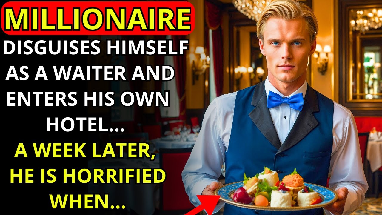 Outline Video A MILLIONAIRE DISGUISES HIMSELF AS A WAITER AND ENTERS HIS OWN HOTEL... HE IS HORRIFIED WHEN...