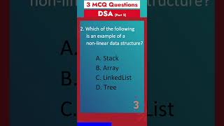 Part 2 - MCQ on Data Structures &amp; Algorithm | DSA Interview Q&amp;A