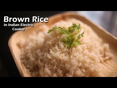 brown-rice-in-indian-rice-cooker-||-how-to-?-||-day-5-||-harshika-gudi