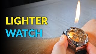 Lighter Watch: A Wrist Watch That Doubles as a Lighter