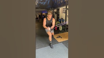 Split Stance Pallof Rotation (power)