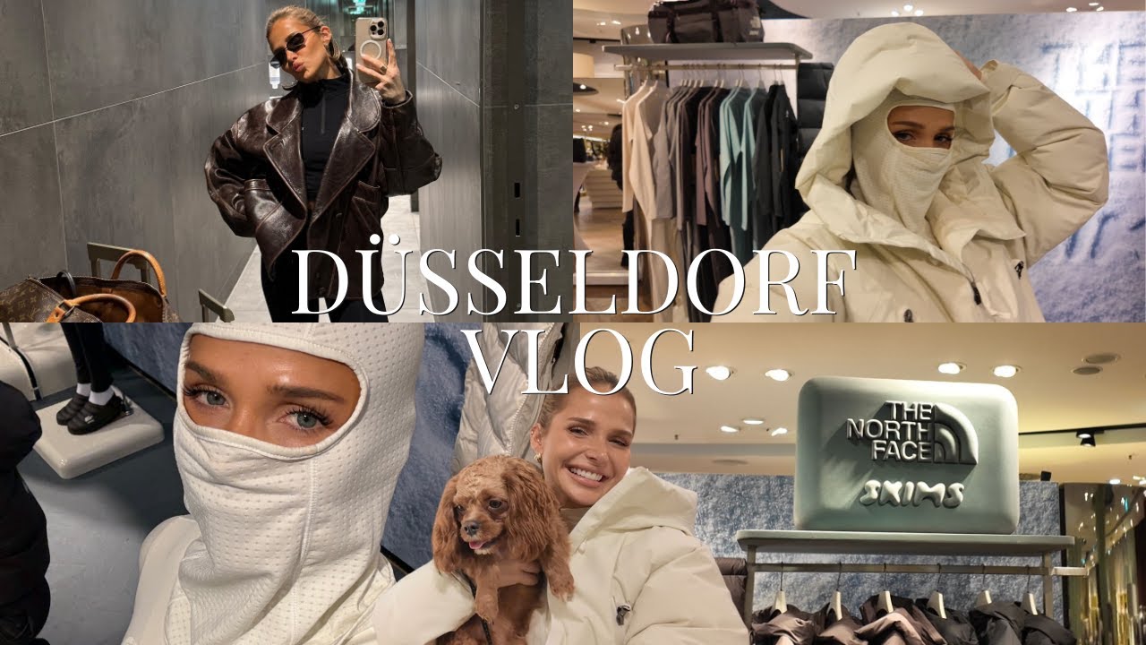 SKIMS model for a day & almost missing my flight (again) | VLOGMAS 11