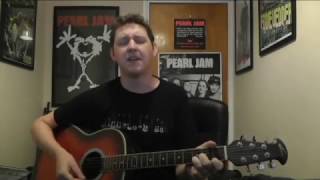 Video thumbnail of "Out Of Sand - Eddie Vedder acoustic cover"