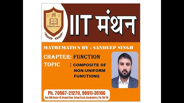 Class12 || Function || Lecture 10 || Composite of Non-Uniform(Piece-wise Defined) Functions