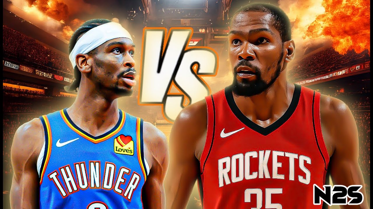 New LOOK - ROCKETS vs THUNDER - Kevin DURANT vs MVP SHAI