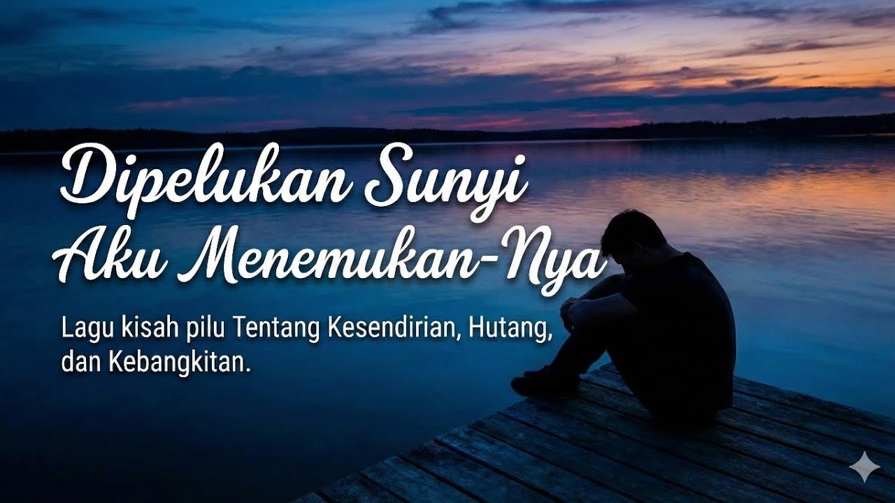 Dipelukan Sunyi Aku Menemukan-Nya || Lagu kisah pilu tentang kesendirian, hutang dan bangkit lagi ||