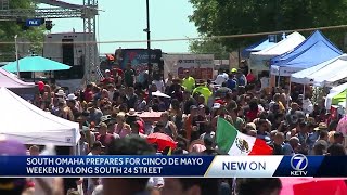 South Omaha prepares for Cinco De Mayo weekend along south 24th street