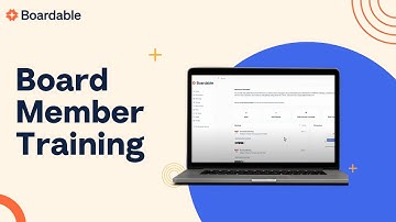 Boardable: Board Member Training