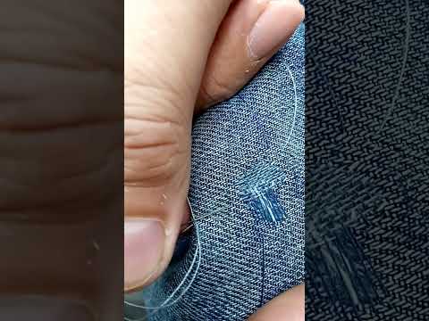 طريقه رفا بنطلون جينز