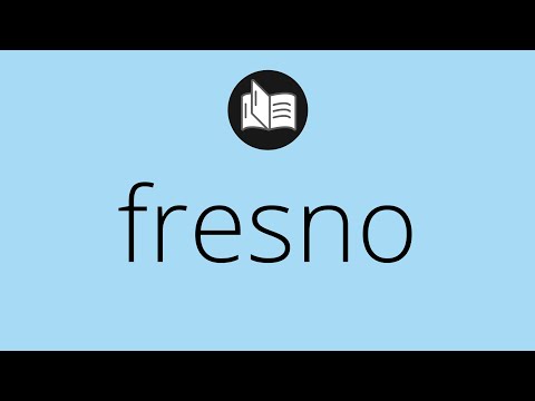 Video: ¿Cuál es el significado de la palabra fresno?