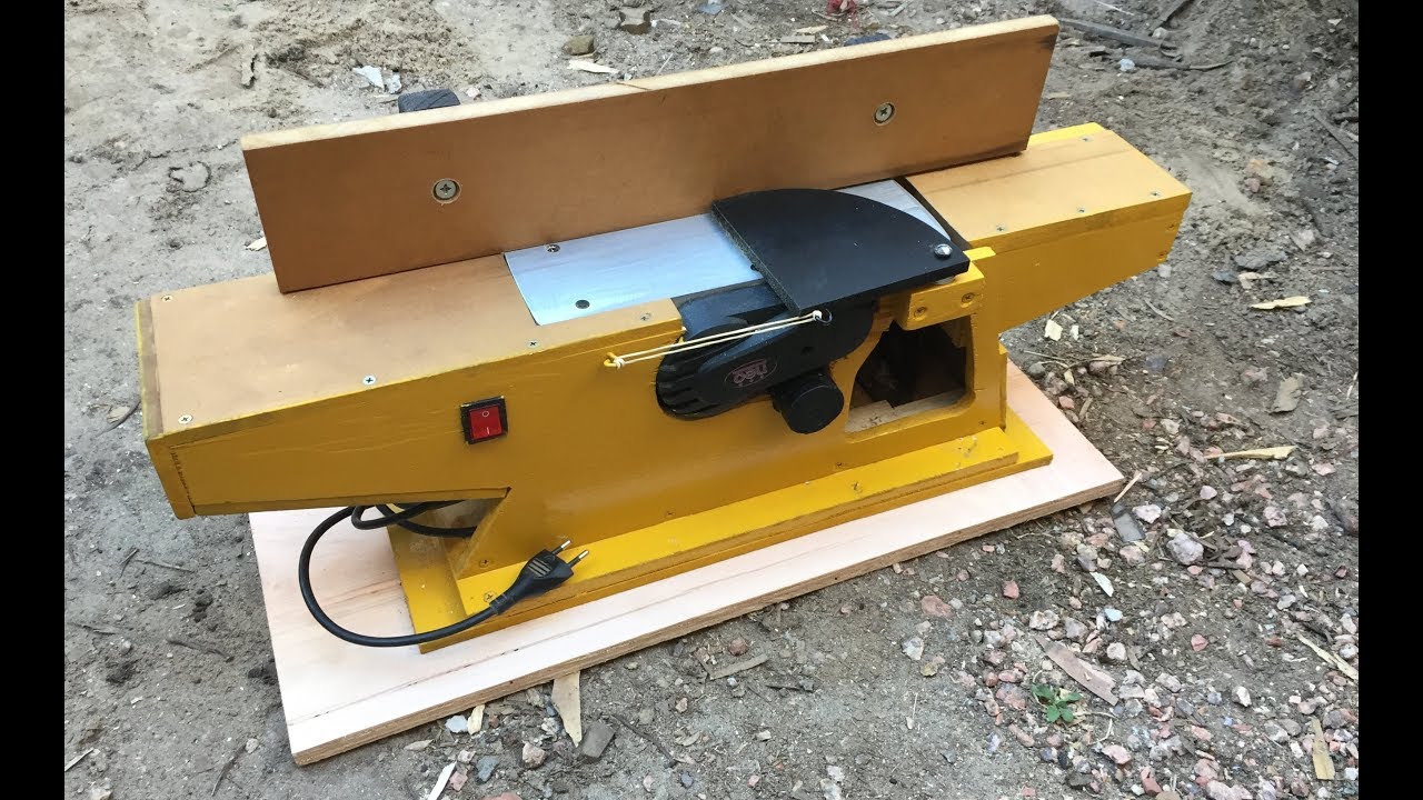 MINI CANTEADORA CASERA ( PARA TABLAS PEQUEÑAS)// DIY BENCH TOP JOINTER