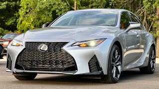 2021 Lexus IS 350 F Sport With Muffler Delete REVIEW