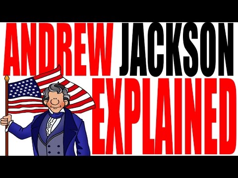 Video: Watter president was Andrew Jackson?