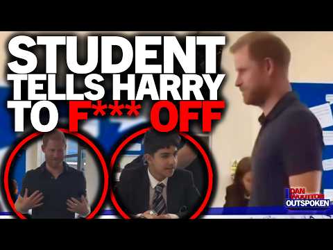 Prince Harry told to "F*** OFF" by student in shock classroom clash after making inappropriate joke