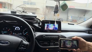 FORD FOCUS MK4 KABLOSUZ #CARPLAY VE MİRRORLİNK TELEFON EKRANINI ARAÇ EKRANINA YANSITMA