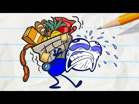 The Cart Of War | Pencilmation Cartoons!