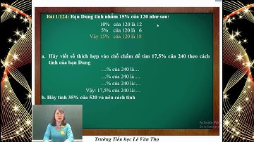 Trường Tiểu học Lê Văn Thọ - Toán Lớp 5 - Tuần 24 - Cô Lê Thị Kim Liên
