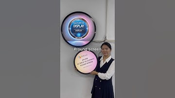 Avlink New 15.7inch and 23.6inch round screen 16inch 24inch circular display touch digital signage