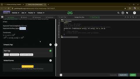 Union of Two Sorted Arrays  GFG POTD(20 APRIL 2024)