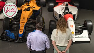 McLaren CEO Zak Brown shows me the SECRET F1 Collection in the MTC! | Kidd in a Sweet Shop | 4K