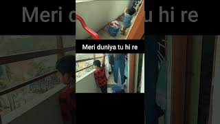 meri duniya tu hi re #heybaby #trendingshorts #viralshort #helpingkids #washingcloth #shorts