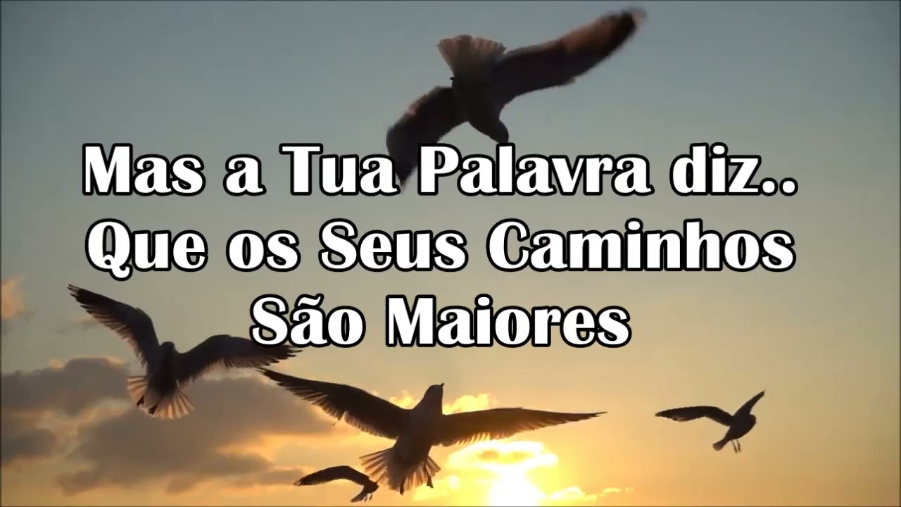A Tua Palavra ( Sei que nunca me Abandonou ) Cantado com Letras   ( Larissa Pires )