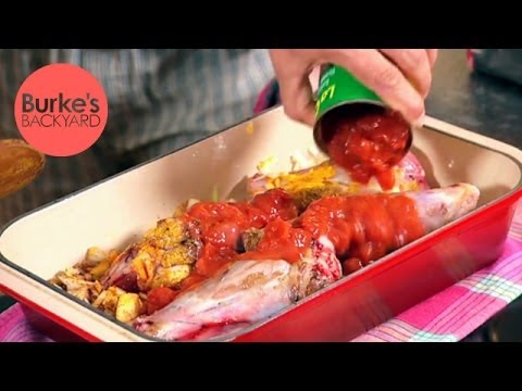 Burke's Backyard, Moroccan Lamb Shanks
