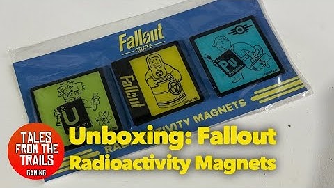 Unboxing: Fallout Radioactive Magnets | LootCrate |#LootCrate #fallout
