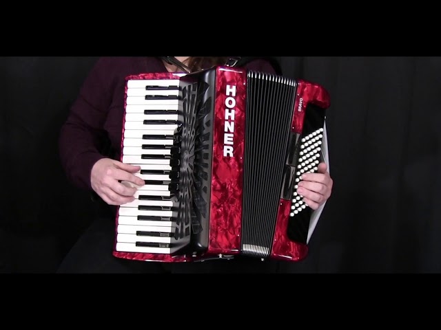 Акордеон Bravo HOHNER III 72 Red 3/4 (А-16632)