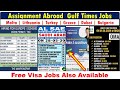 Assignment abroad times jobs in malta lithuania turkey greece dubai bulgaria albania qatar