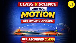 Class 9 Science – Motion (Chapter 1) | Part 1 | Recorded Tuition Class
