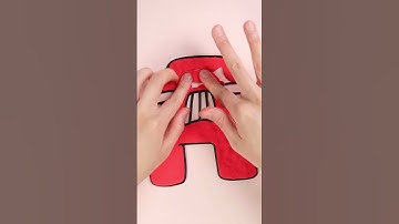 clay coloring Alphabet Lore A #shorts