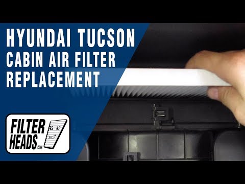 How to Replace Cabin Air Filter 2011 Hyundai Tucson