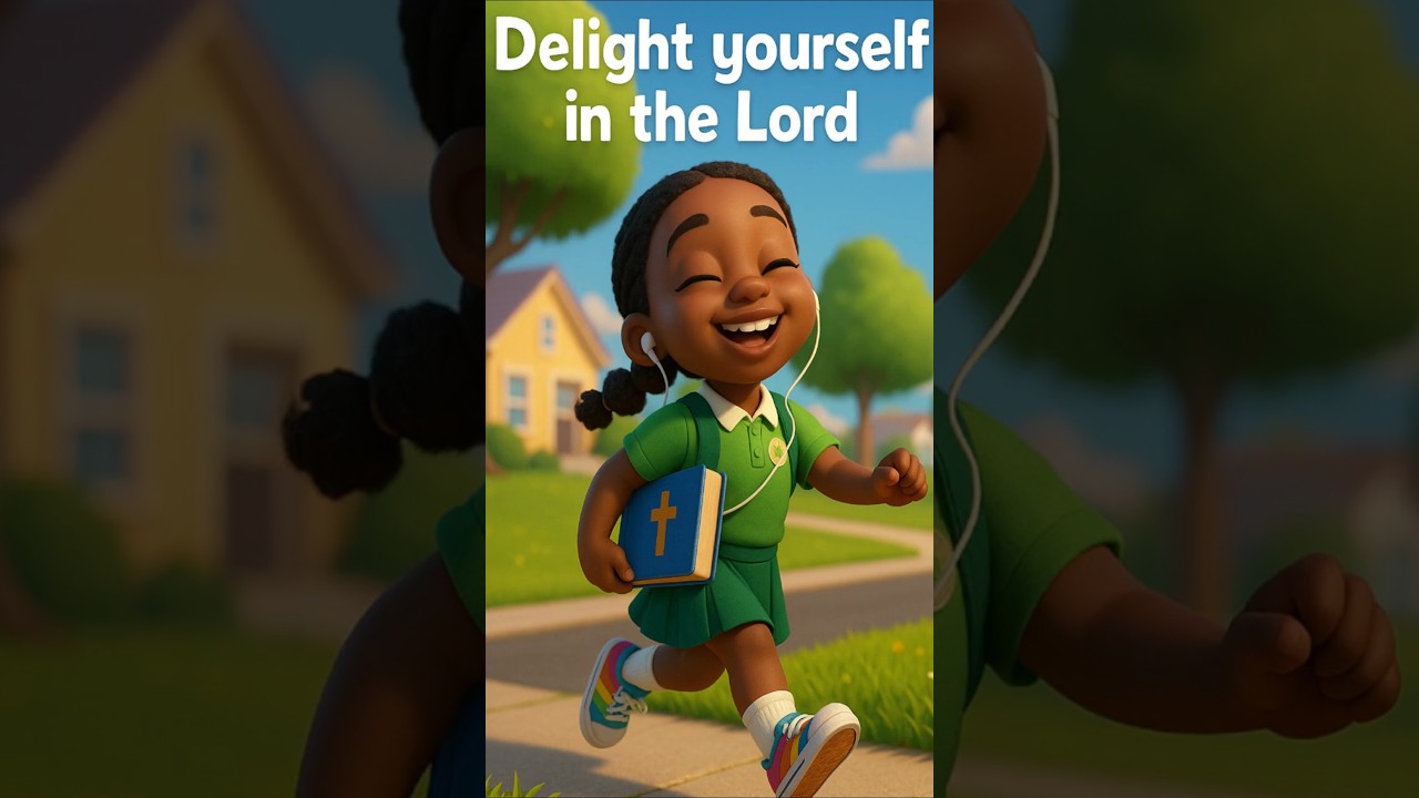 Delight in the Lord! | Psalm 37:4 Kids Bible Song 🎶 