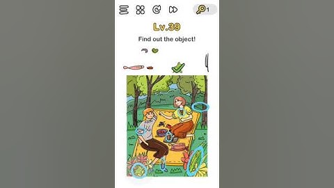 Brain Out level 39 Find out the object!